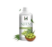 H&C Cold Pressed Water Soluble Pure Neem Oil 500 ml for Indoor and Outdoor Plants and Garden