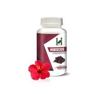 H&C Hibiscus Capsules (Rosa Sabdariffa) - 900mg per Serving, 120 Vegan Capsules | Detoxification