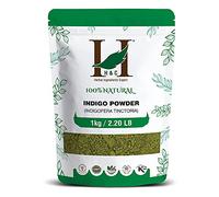 H&C Indigo Powder (Indigofera Tinctoria) - 1Kg Pack | For Hair Coloring (1kg)
