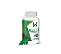 H&C Moringa Capsules (Moringa Oleifera) - 900mg per Serving, 120 Vegan Capsules | Rich Super Food Supplement