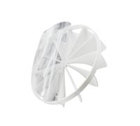 H&C VENT Backdraught shutter for ventilation fan │ Backdraft shutter 5 inch (125mm) │ Bathroom Extractor Fan │ Non return valve │ One way valve │ Ceiling fan, Window & Wall Mounted │ Exhaust fan