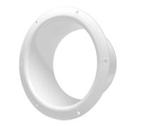 H&C Vent Connector Flange │ Air Ventilation Pipe Connectors for Ducting Flex Aluminium Tube PVC Duct Flexible Hose │ Wall Plate Backdraft Shutter Gravity Valve │ Tumble Dryer Extractor fan Conditioner