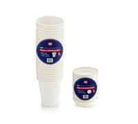 H&Co 100% Biodegradable Hot Cups with Compostable Lids | Eco-Friendly Disposable Bagassee Paper Cups | Microwave Safe | (25 Count, 8 Oz)