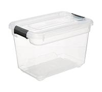 H confort xl 5 five simply smart 64L Solutions Clear Plastic Box