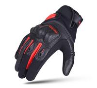 H-Cube Motorcycle Gloves Leather Hard Knuckles Windproof Touchscreen Motorbike Quad Moped ATV Dirt Bike Motocross Men & Women (3XL)