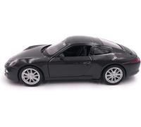 H-Customs Welly 911 Carrera S Model Car Auto LICENSED PRODUCT 1: 34-1: 39 Black