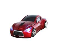 (H) Cute Ergonomic Wireless Mouse Car 3D 1600DPI Mini Gamer Mice USB Optical Computer Gaming Mause For PC Laptop Kid Child Gift