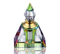 H&D HYALINE & DORA Crystal Egyptian Mini Perfume Bottles, Glass Refillable Empty Bottles,3ML