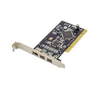 H&D Hyaline&Dora MEO PCI 1394 1394B FireWire Card 2+1 Ports 1394 Port PCI Controller Card TI Chipset TI SN082AA2 + TSB81BA3