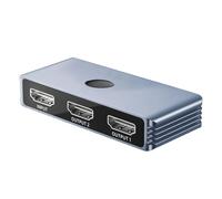 H-DMI Switcher, 2x1 Splitter 8K 60Hz Resolution Switcher Bidirectional Control For Double Device Switching None External Power Required