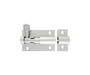 H&E™ 38mm x 25mm - 1.1/2" x 1" Inch Straight Barrel Bolt Satin Chrome