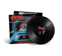 H.E.A.T. LP WELCOME TO THE FUTURE + AUTOGRAPHED PRINT & STICKER - NEW & SEALED