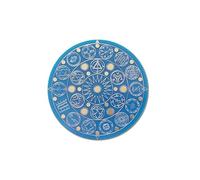 H.ermes Shield Disc 10 cm, Reverse Side Lakhovsky polarizing disc. Universal radionic Protection/Passive Scalar Wave emitter, Tesla Antenna - Heliquantix Energy disc