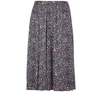 H&F Girls ® New Women's Ladies Summer Floral Flared Flower Print Elasticated Waist Band Long Length Midi Skirt Stretch Plus Size 16 18 20 22 24 28 30 XL XXL XXXL