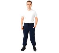 H&F Jogging Pants Mens Tracksuit Bottoms Trousers Casual Mens Joggers for Men UK Zip Pockets Elasticated Cuff Classic Jog Pants Jog Sweatpants Sports Joggers Leisure Gym Yoga Pants (Navy Blue, XXL)