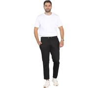 H&F Men Open Hem Tracksuit Bottoms Joggers Fleece Pants Slim Fit Sweatpants Draw String Gym Sports Trouser Jogging Bottoms Zip Pockets Plus Size Yoga Set S M L XL 2XL 3XL 4XL 5XL (XL, Black)