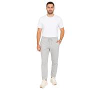 H&F Men Open Hem Tracksuit Bottoms Joggers Fleece Pants Slim Fit Sweatpants Draw String Gym Sports Trouser Jogging Bottoms Zip Pockets Plus Size Yoga Set S M L XL 2XL 3XL 4XL 5XL (L, Light Grey)