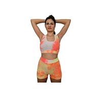 H&F Women Honeycomb Anti Cellulite Waffle Leggings, High Waist Yoga Pants Bubble Textured, Scrunch/Ruched Butt Lift Running Tights