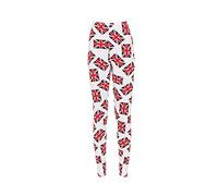 H&F ®Women's Plus Stretch Union Jack Flag UK Print Leggings Ladies Pants Trouser-12-14 16-18 20-22 24-26