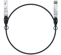 H!Fiber.com 1.25G SFP Cable, SFP DAC, 1-Meter(3.3ft), 1GBASE-CU Passive Direct Attach Copper Twinax Cable for Cisco SFP-H1GB-CU1M, Meraki, Ubiquiti,UniFi,Mikrotik, Fortinet, and More