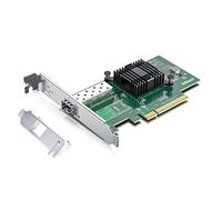 H!Fiber.com 10G Ethernet network card,SFP+ NIC,10GbE CNA,function compatible to X520-DA1,with Intel 82599EN controller,support Windows Server/Linux/VMware (not support MAC)