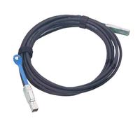 H!Fiber.com Mini SAS External HD cable, SFF-8644 to SFF-8644 cable, 12 Gbps, 2 meter (6.6ft)