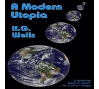 H.G. Wells A Modern Utopia Book - Paperback in White H.G. Wells White