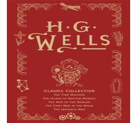 H.G. Wells HG Wells Classic Collection Hardback Book H.G. Wells Multicolor