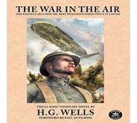 H.G. Wells The War in the Air Hardback Book H.G. Wells Multicolor