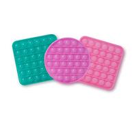 H GROSSMAN GLITTER PUSH POP IT TOY ASSORTED