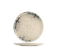 H&H 3241401 Flat Plate Silk, Stoneware, 26 cm