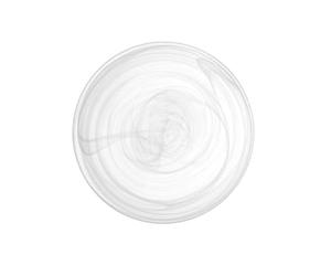 H&H 6 Alabaster Glass Plates White Bottom 21