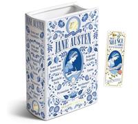 H&H + 6 in 1 + Jane Austen Book Vase for Flowers + Bookmark + Emma, Mansfield Park, Sense and Sensibility, Northanger Abby, Persuasion, Pride and Prejudice Merch + 2025 Jane Austen Anniversary Edition