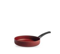 H&H Absolute Red Aluminum Frying Pan With Pfluon Red Non-Stick Coating