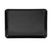 H+H Black Plastic Rim Bowl, 40 x 30 x 4 cm