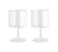 H&H Confezioni 2 Daylight Glasses Borosilicate Clear 23 cl