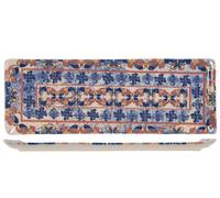 H&H Felicity Rectangular Plate, Stoneware, 33X12Cm, Multicolor