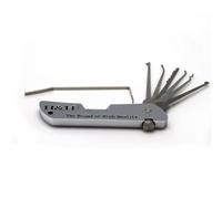 H&H Folding Lock Pick Set Pocket Locksmith Jackknife