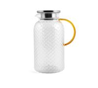 H&H Glass Teapot With 18/10 Stainless Steel Filter 1.6L