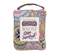 H & H History & Heraldry Top Lady Teacher Shopping Bag, One Size, Multi-Colour
