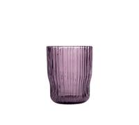 H&H Lyric 6-Piece Wine Glasses Worked Glass Stem Color Purple 28 cl