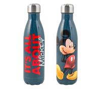H&H Mickey One&Only Thermos Bottle for Baby, Stainless Steel Bottle, Decorated, 0.5 L, Airtight, BPA Free