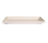 H&H Montblanc Rectangular Plate, In Stoneware/Gres, Cm25x12