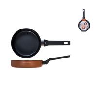 H&h Pan Non-Stick Paprika Borghese CMS 20, Black