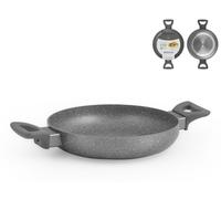 H&h Pan Non-Stick Stone Induction Grey Cm24 Cookware