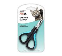 H&H Pets Nail Clippers for Cats, Razor Sharp Stainless Steel Blades, Sturdy Non-Slip Handles, Accessories for Cats and Small Animals, Professional Grooming at Home