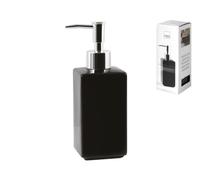 H&h Soap Dish Ceramic Black Square Bathroom Decor