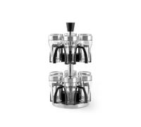 H&H Spice Rack 12 Jars With Rotating Stand