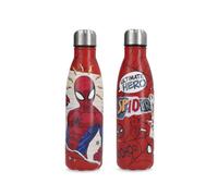 H&H Spiderman Hero Disney Insulated Steel Bottle 18/10 Stainless, Decorated, 500