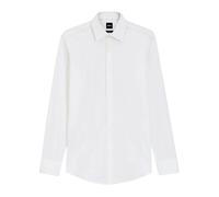H-Hank Kent Shirt, male, Hugo, Formal Shirts, White, 4XL, Shirts 4XL
